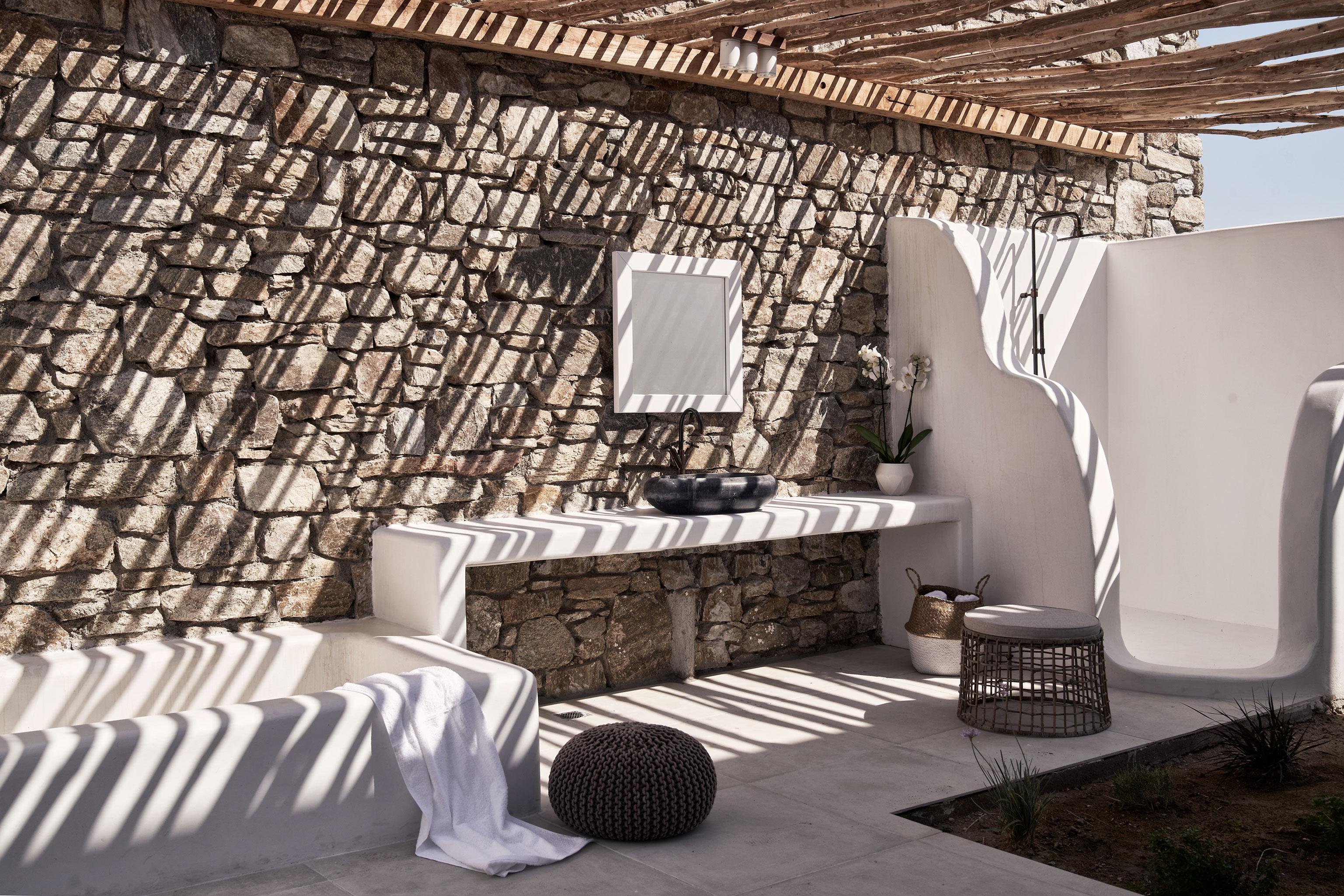 Katikies Mykonos - The Leading Hotels Of The World Agios Ioannis Diakoftis Exterior foto